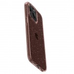 Θήκη Spigen SGP Liquid Crystal GLITTER για Apple iPhone 15 PRO MAX 2023 - ΔΙΑΦΑΝΗ ΡΟΖ GLITTER - ACS06560