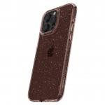 Θήκη Spigen SGP Liquid Crystal GLITTER για Apple iPhone 15 PRO MAX 2023 - ΔΙΑΦΑΝΗ ΡΟΖ GLITTER - ACS06560