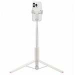 Spigen SGP Velo MAGSAFE AUTO-OPEN ΑΣΥΡΜΑΤΟ Selfie Stick Bluetooth Remote ΤΡΙΠΟΔΑΣ 360 - S541W - DUNE ΜΠΕΖ - AMP09337