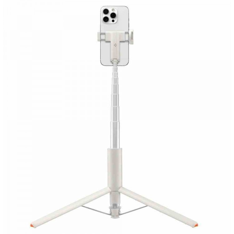 Spigen SGP Velo MAGSAFE AUTO-OPEN ΑΣΥΡΜΑΤΟ Selfie Stick Bluetooth Remote ΤΡΙΠΟΔΑΣ 360 - S541W - DUNE ΜΠΕΖ - AMP09337