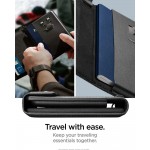 Spigen SGP Universal AirTag Πορτοφόλι Διαβατηρίου/Ταυτότητας με RFID Προστασία και κάρτας SIM - ΜΑΥΡΟ - AFA08852