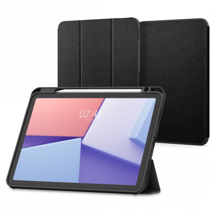 Θήκη SPIGEN SGP URBAN FIT FOLIO για Apple iPad AIR 11 2024, 6ης Γενιάς, με θέση για Στυλό - ΜΑΥΡΟ - ACS07754