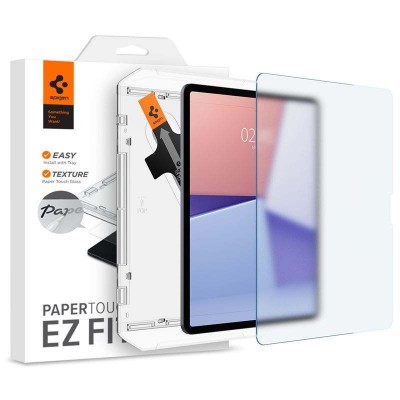 Spigen SGP Γυαλί προστασίας Paper Touch GLAS.TR ”EZ FIT” για APPLE IPAD Air 13" 2024/25/26 - Υφή Χαρτιού, ματ - AGL07804