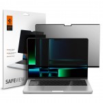 Spigen SGP Γυαλί προστασίας SafeView Privacy 9H Glas.tR Slim 1 Pack για APPLE MacBook Pro 14" M3 2024/M2 2023/M1 2021 - AFL06158