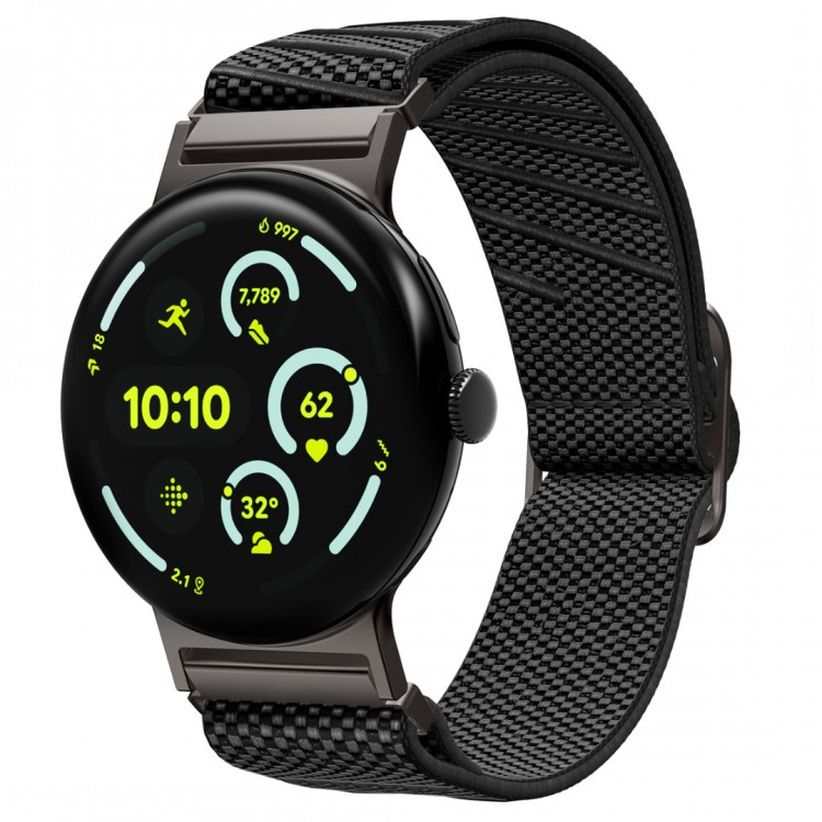 Θήκη Spigen SGP LITE FIT ”X” ΛΟΥΡΑΚΙ για Google Pixel Watch 4/3 45mm - MATTE ΜΑΥΡΟ - AMP09487