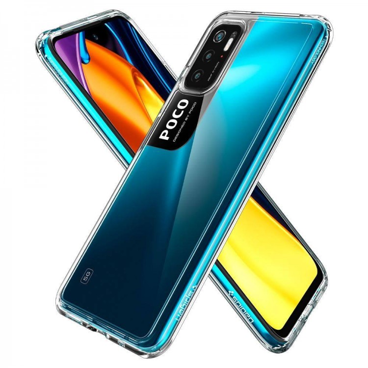 Θήκη Spigen SGP Ultra Hybrid για XIAOMI POCO M3 PRO 5G / REDMI NOTE 10 5G - ΔΙΑΦΑΝΟ - ACS03596