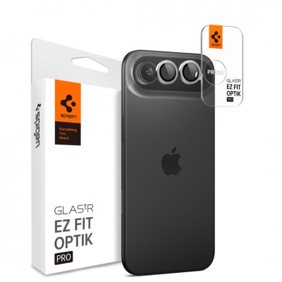 SPIGEN SGP OPTIK.TR EZ FIT CAMERA PROTECTOR Γυαλί προστασίας ΦΑΚΩΝ 9H για CAMERA LENS για Apple IPHONE 17 AIR 6.6 - ΑΣΗΜΙ - AGL10132 - 2-TEM