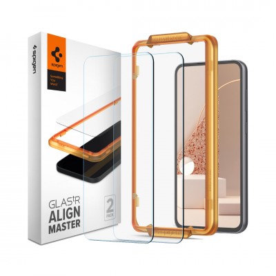 Spigen SGP Γυαλί προστασίας ALM GLAS.tR SLIM FC για SAMSUNG GALAXY S23 FE 2023 , 2 TEM - ΔΙΑΦΑΝΟ - AGL06986