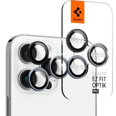 Spigen SGP Glass EZ Fit Optik Pro CAMERA LENS για Apple iPhone 16/15/14 Pro/ 16/15/14 Pro Max - Zero one - 2 TEM. - AGL06159