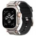 Spigen SGP DuraPro Armor λουράκι για APPLE WATCH Ultra 2/1 49mm / 9/8/7 45mm / SE/6/5/4 44mm / 3/2/1 42mm - ΓΚΡΙ - AMP09104