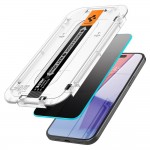 Spigen SGP Γυαλί προστασίας PRIVACY GLAS.tR EZ Fit SLIM CASE FRIENDLY για APPLE iPhone 15 6.1 2023 / 16 6.1 2024 - ΔΙΑΦΑΝΟ - AGL07121 