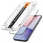 Spigen SGP Γυαλί προστασίας GLAS.tR EZ Fit SLIM CASE FRIENDLY για APPLE iPhone 15 PRO MAX 6.7 2023, 1-TEM - ΜΑΥΡΟ - AGL06879