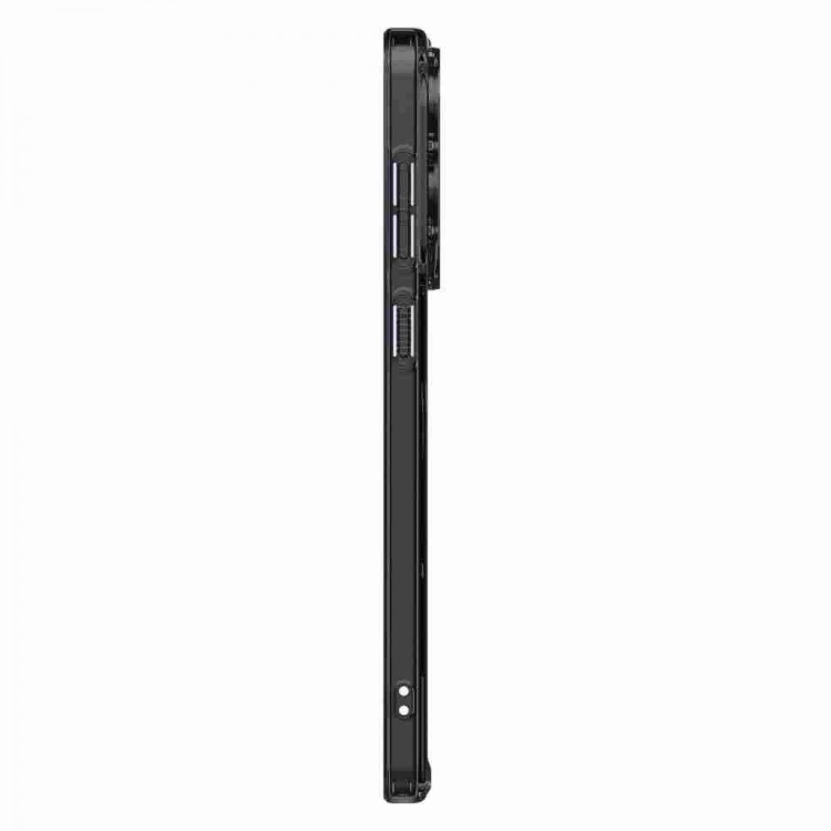 Θήκη Spigen SGP Ultra Hybrid MagFit MagSafe για Samsung Galaxy S25 Edge 5G 2025 - ΔΙΑΦΑΝΟ ΜΑΥΡΟ - ACS09419