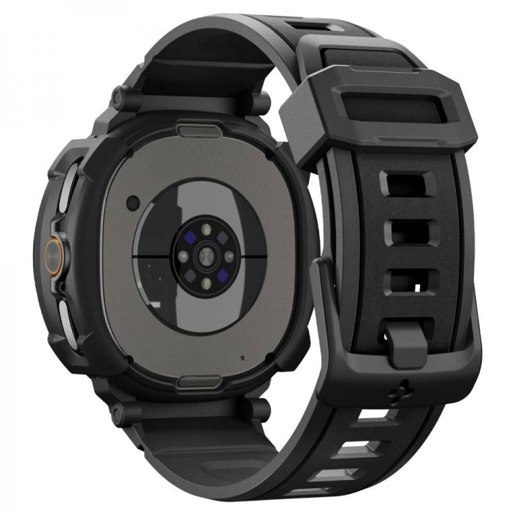 Θήκη Spigen SGP Rugged Armor PRO για Samsung GALAXY WATCH 8 CLASSIC 2025 - 46MM - ΜΑΥΡΟ - ACS10013