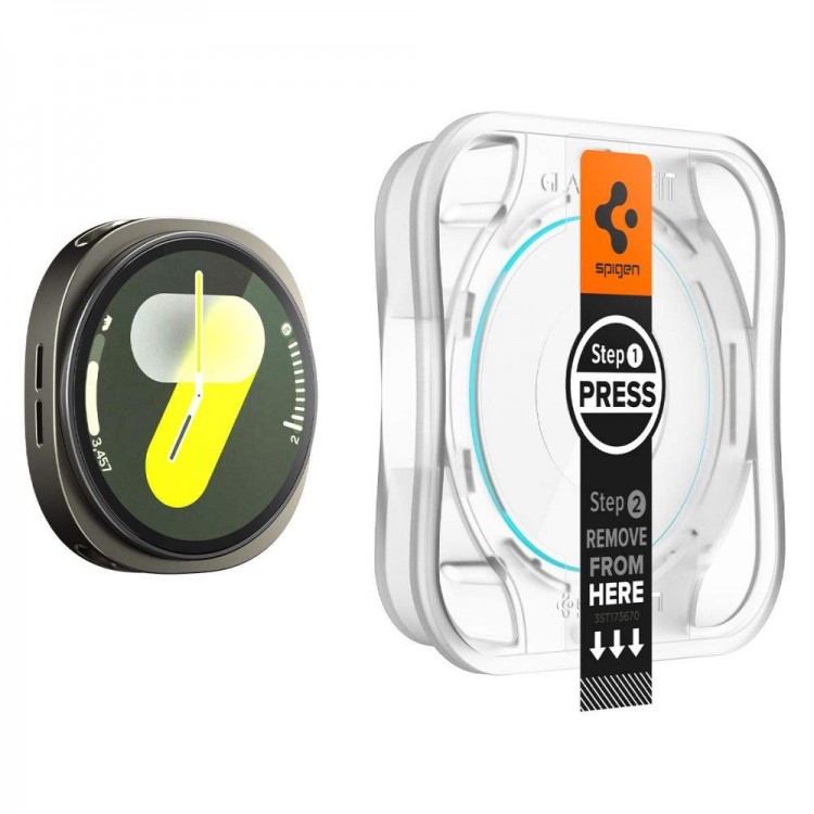 Spigen SGP Γυαλί Προστασίας GLAS.TR SLIM EZ FIT για SAMSUNG GALAXY Watch 8 (44mm) - AGL09876 - 2 TEM - ΔΙΑΦΑΝΟ