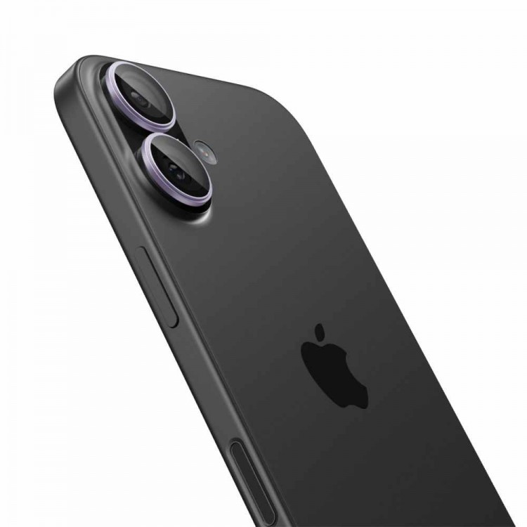SPIGEN SGP OPTIK.TR EZ FIT CAMERA PROTECTOR Γυαλί προστασίας ΦΑΚΩΝ 9H για CAMERA LENS για Apple IPHONE 16 6.1/16 Plus 6.7 / IPHONE 17 6.3 2025 - ΜΩΒ - AGL10127 - 2-TEM