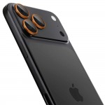 SPIGEN SGP OPTIK.TR EZ FIT CAMERA PROTECTOR Γυαλί προστασίας ΦΑΚΩΝ 9H για CAMERA LENS για Apple IPHONE 17/16/15/14 Pro & iPhone 17/16/15/14 Pro Max - ΠΟΡΤΟΚΑΛΙ - AGL10123 - 2-TEM