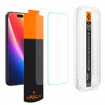 Spigen SGP Γυαλί προστασίας Privacy GLAS.tR EZ Fit Pro HD 1 Pack CASE FRIENDLY για APPLE iPhone 17 AIR 6.6 5G 2025 - ΔΙΑΦΑΝΟ - AGL09871