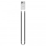 Spigen SGP Crossbody Lanyard Λουράκι (Strap 1P + Connector 2P) DA30L,  LANYARD STRAP CROSSBODY για θήκη - ΜΑΥΡΟ - AFA10614