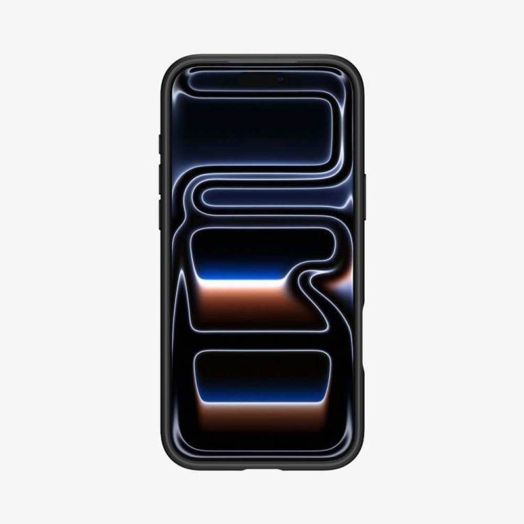 Θήκη Spigen SGP Ultra Hybrid MAGSAFE για Apple iPhone 17 PRO 6.3 5G 2025 - Frost ΜΑΥΡΟ/ ΠΟΡΤΟΚΑΛΙ - ACS10483