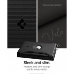 Spigen SGP Universal AirTag Πορτοφόλι Διαβατηρίου/Ταυτότητας με RFID Προστασία και κάρτας SIM - ΜΑΥΡΟ - AFA08852