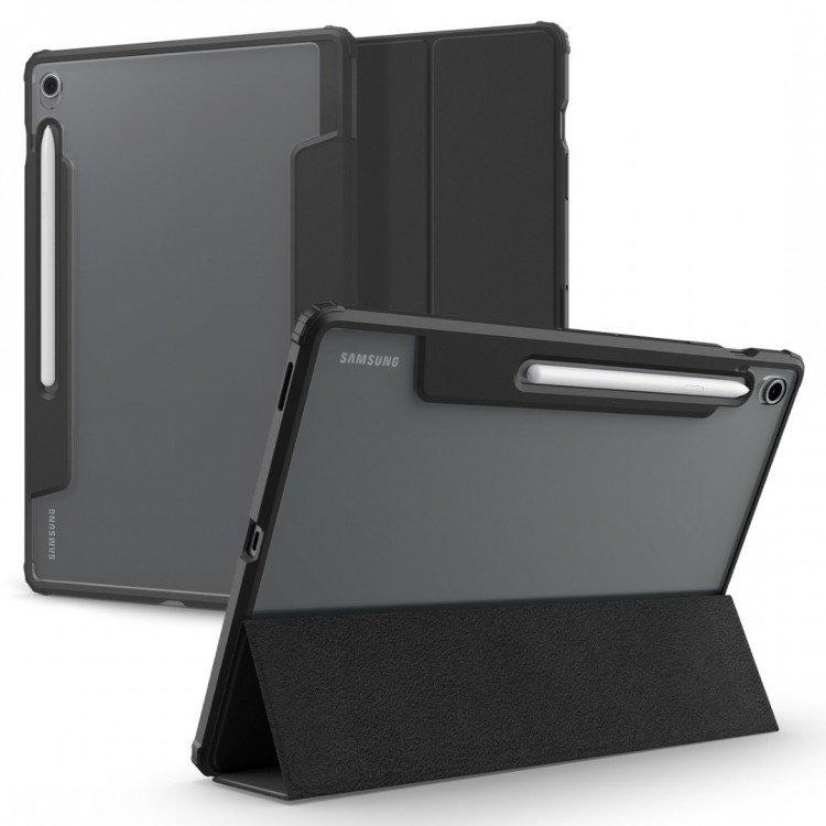 Θήκη Spigen SGP ULTRA HYBRID PRO FOLIO για SAMSUNG GALAXY TAB S10 FE+ 13.1 2025 , X620B με Υποδοχή Στυλό - ΜΑΥΡΟ - ACS09446