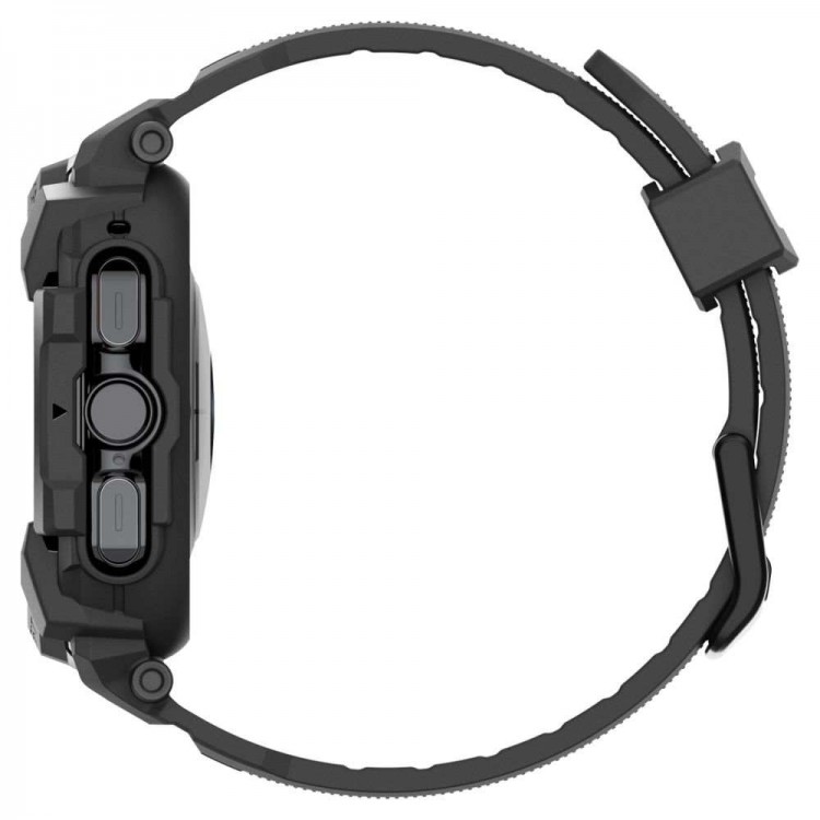 Θήκη Spigen SGP Rugged Armor PRO για Samsung GALAXY WATCH ULTRA - 47MM - ΜΑΥΡΟ - ACS08427