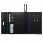 Spigen SGP Universal AirTag Πορτοφόλι Διαβατηρίου/Ταυτότητας με RFID Προστασία και κάρτας SIM - ΜΑΥΡΟ - AFA08852