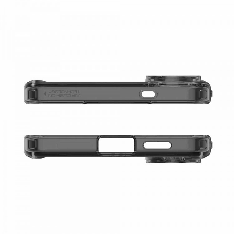 Θήκη Spigen SGP Ultra Hybrid MagFit MagSafe για Samsung Galaxy S25 Edge 5G 2025 - ΔΙΑΦΑΝΟ ΜΑΥΡΟ - ACS09419