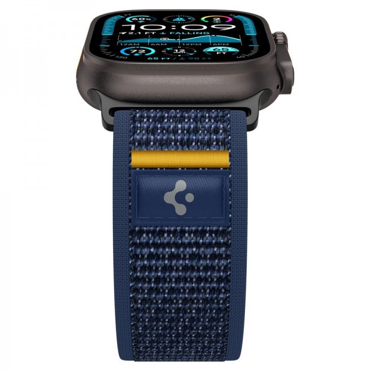 Spigen SGP ATHLEX AIR Band / λουράκι για Apple Watch series Ultra 2/1 49mm, Series 10 46mm και Series 9/8/7/6/5/4/SE 45mm, 44mm - ACTIVE NAVY ΜΠΛΕ - AMP09036