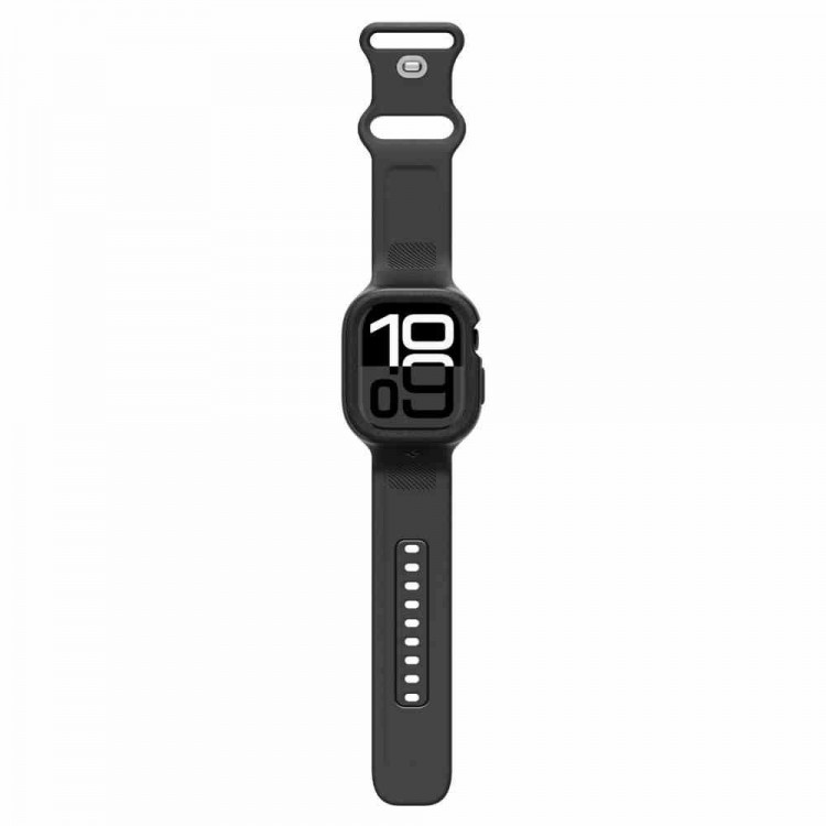 Spigen SGP VAULT PRO BAND Θήκη με Λουράκι για Apple Watch series 10 (46 MM) - MAΥΡΟ - ACS09391