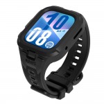 Θήκη TECH PROTECT ARMOUR με λουράκι για HUAWEI WATCH FIT 3 / 4 / 4 PRO - ΜΑΥΡΟ