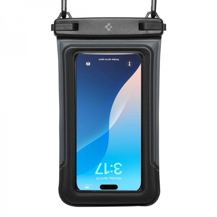 Spigen SGP Velo A611P Universal Αδιάβροχη FLOAT θήκη τηλεφώνου 7", 2 ΤΕΜ - ΜΑΥΡΟ - ACS09348