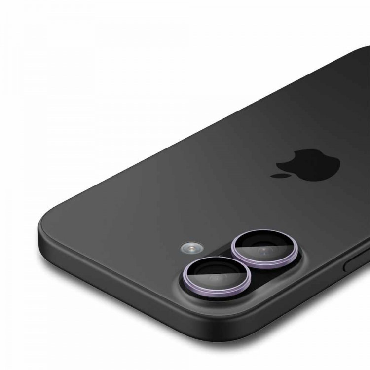 SPIGEN SGP OPTIK.TR EZ FIT CAMERA PROTECTOR Γυαλί προστασίας ΦΑΚΩΝ 9H για CAMERA LENS για Apple IPHONE 16 6.1/16 Plus 6.7 / IPHONE 17 6.3 2025 - ΜΩΒ - AGL10127 - 2-TEM