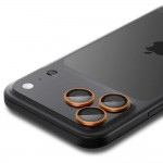 SPIGEN SGP OPTIK.TR EZ FIT CAMERA PROTECTOR Γυαλί προστασίας ΦΑΚΩΝ 9H για CAMERA LENS για Apple IPHONE 17/16/15/14 Pro & iPhone 17/16/15/14 Pro Max - ΠΟΡΤΟΚΑΛΙ - AGL10123 - 2-TEM