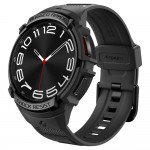 Θήκη Spigen SGP Rugged Armor PRO BAND με λουράκι για Samsung GALAXY WATCH 6 CLASSIC- 43MM - ΜΑΥΡΟ - ACS06492
