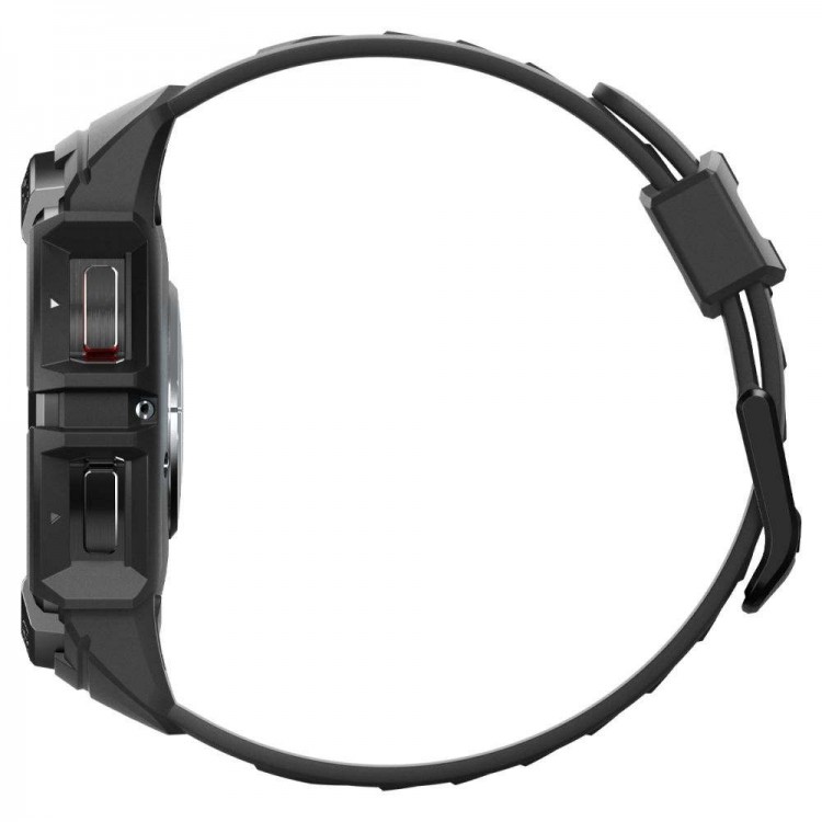 Θήκη Spigen SGP Rugged Armor PRO BAND με λουράκι για Samsung GALAXY WATCH 6 CLASSIC- 43MM - ΜΑΥΡΟ - ACS06492