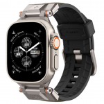 Spigen SGP DuraPro Armor λουράκι για APPLE WATCH Ultra 2/1 49mm / 9/8/7 45mm / SE/6/5/4 44mm / 3/2/1 42mm - Military ΠΡΑΣΙΝΟ ΧΑΚΙ - AMP09102