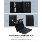 Spigen SGP Universal AirTag Πορτοφόλι Διαβατηρίου/Ταυτότητας με RFID Προστασία και κάρτας SIM - ΜΑΥΡΟ - AFA08852