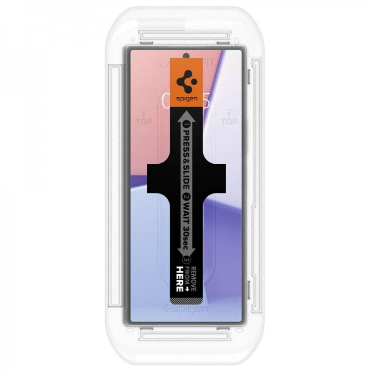 Spigen SGP Γυαλί προστασίας GLAS.tR ”EZ FIT” 2-PACK SLIM FC για SAMSUNG GALAXY Z FOLD 6 2024, 2 TEM - ΔΙΑΦΑΝΟ - AGL07969