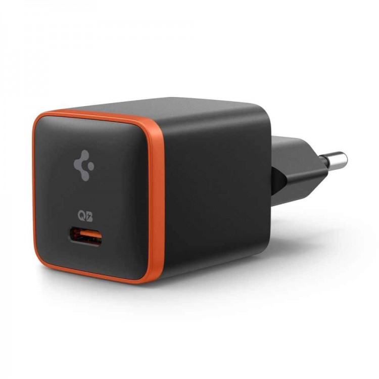 Spigen SGP Oικιακός Φορτιστής 30W ArcStation EE301EU, 1Χ θ΄υρα-C Port, Smart 3.0A - ΜΑΥΡΟ - ACH08448