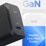 Spigen SGP Οικιακός Φορτιστής ARCSTATION PRO GAN-651 GaNFast POWERARC NETWORK PPS USB-C Port 65W με καλω΄διο TYPE-C, PE2201 - ACH05476 - ΛΕΥΚΟ