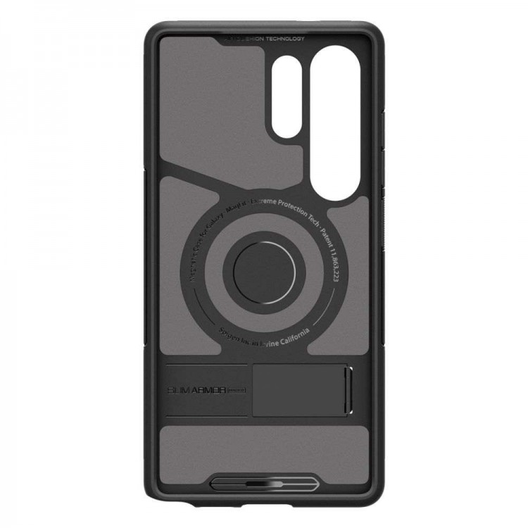 Θήκη SPIGEN SGP SLIM Armor MagFit MAGSAFE για Samsung Galaxy S25 ULTRA 5G 2025 - ΜΑΥΡΟ - ACS08909