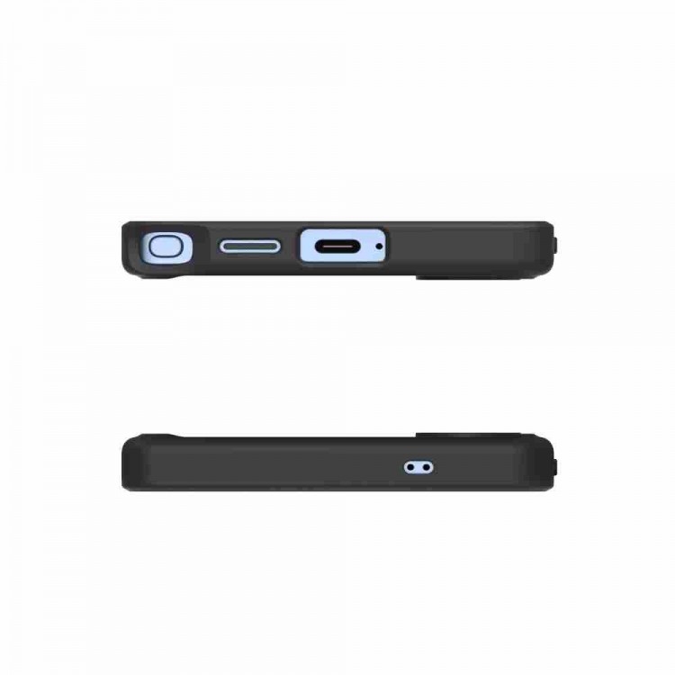 Θήκη Spigen SGP Ultra Hybrid για Samsung Galaxy S25 ULTRA 5G 2025 - ΔΙΑΦΑΝΟ ΓΚΡΙ ΜΑΥΡΟ - ACS08962