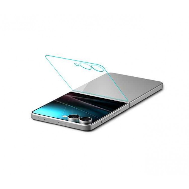 Spigen SGP Γυαλί Προστασίας Glass.tR EZ Fit Cover για SAMSUNG GALAXY Z FLIP 7 2025 - AGL09585 - 2 TEM - ΔΙΑΦΑΝΟ