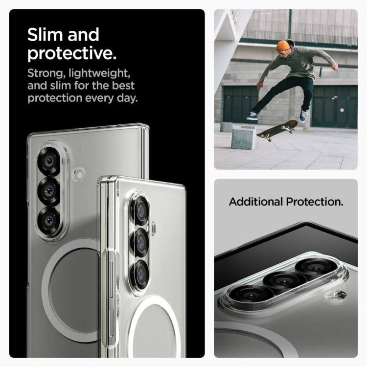 Θήκη Spigen SGP AIRSKIN MAG MAGSAFE για SAMSUNG GALAXY Z FOLD 7 2025 5G - ΔΙΑΦΑΝΟ/ΛΕΥΚΟ - ACS09545