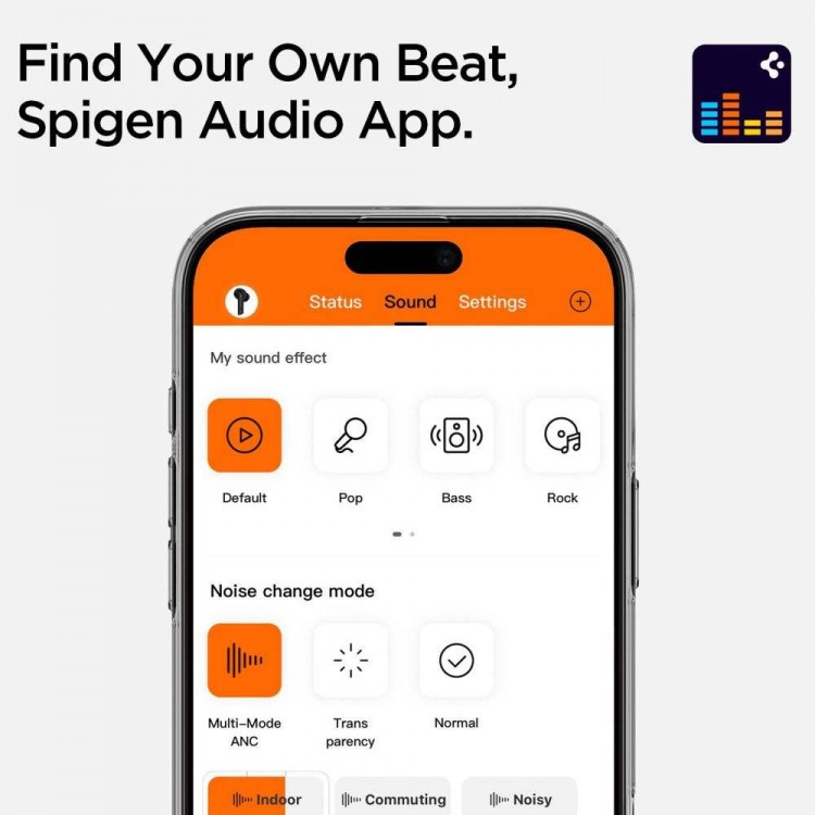 SPIGEN SGP SA2400 ANC TW S10 IN-EAR Ασύρματα ακουστικά Bluetooth - ΛΕΥΚΟ - ASD07962