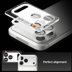 SPIGEN SGP Glas.tR Optik Pro XL EZ FIT CAMERA PROTECTOR Γυαλί προστασίας ΠΛΑΙΣΙΟΥ ΦΑΚΩΝ 9H για CAMERA LENS για Apple iPhone 17 6.3/ iPhone 17 Pro 6.3 5G 2025 - ΑΣΗΜΙ - AGL10647