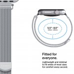 Spigen SGP Metal BAND Λουράκι Stainless Steel για Apple Watch series 42mm/41mm/40mm - ΑΣΗΜΙ - AMP10498
