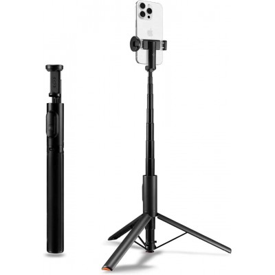 Spigen SGP Velo MAGSAFE AUTO-OPEN ΑΣΥΡΜΑΤΟ Selfie Stick Bluetooth Remote ΤΡΙΠΟΔΑΣ 360 - S541W - ΜΑΥΡΟ - AMP09336